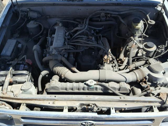 JT4RN93PXP5069894 - 1993 TOYOTA PICKUP 1/2 GRAY photo 7