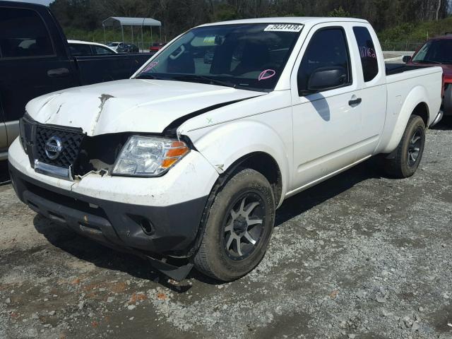 1N6BD0CT3CC476522 - 2012 NISSAN FRONTIER S WHITE photo 2