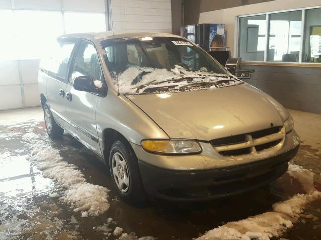 2B4FP25B1XR355946 - 1999 DODGE CARAVAN GREEN photo 1