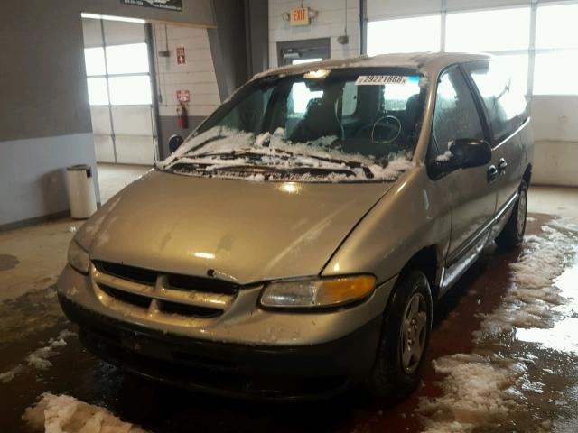 2B4FP25B1XR355946 - 1999 DODGE CARAVAN GREEN photo 2