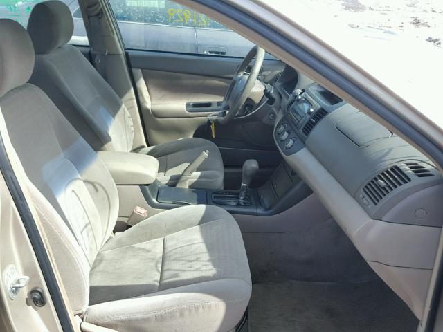 4T1BE32KX6U141407 - 2006 TOYOTA CAMRY LE GOLD photo 5