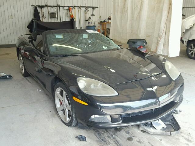 1G1YY36UX65124109 - 2006 CHEVROLET CORVETTE BLACK photo 1