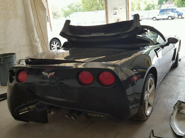 1G1YY36UX65124109 - 2006 CHEVROLET CORVETTE BLACK photo 4