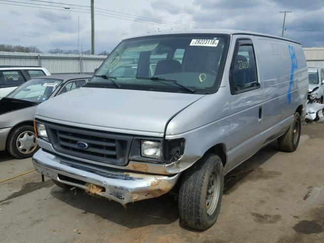 1FTRE14WX5HA33545 - 2005 FORD ECONOLINE SILVER photo 2