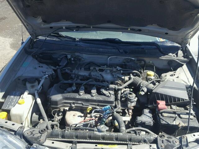 3N1CB51D21L523730 - 2001 NISSAN SENTRA XE GRAY photo 7