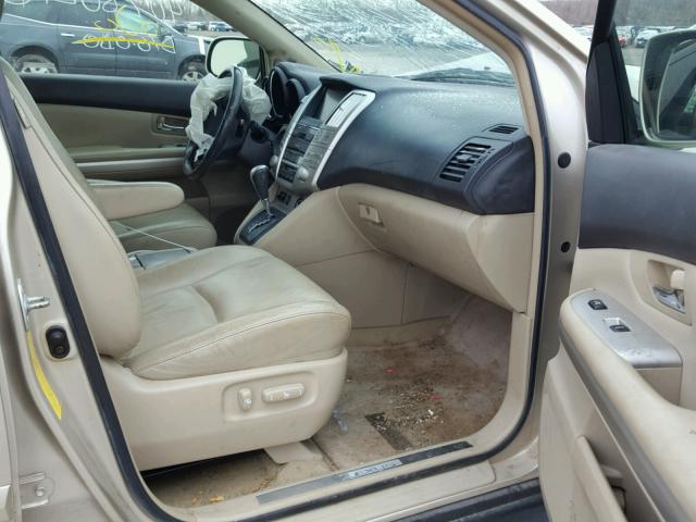 JTJHW31U760016268 - 2006 LEXUS RX 400 TAN photo 5