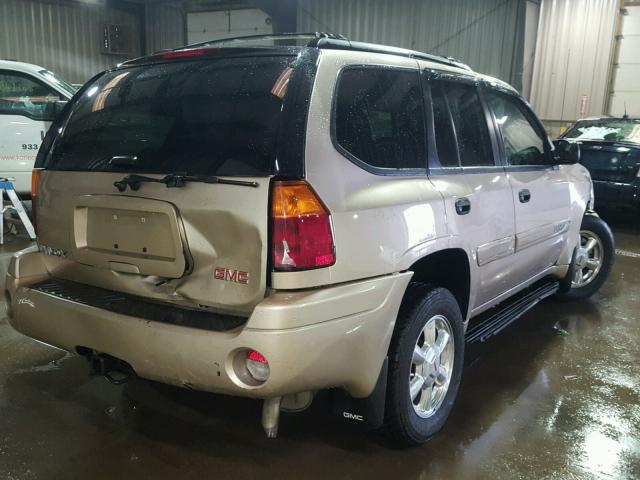 1GKDT13S552379069 - 2005 GMC ENVOY BEIGE photo 4