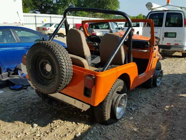 1JCBN85A1CT014307 - 1982 JEEP JEEP CJ5 ORANGE photo 3