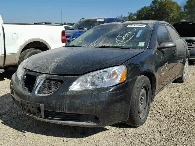 1G2ZF57B584155971 - 2008 PONTIAC G6 VALUE L BLACK photo 1