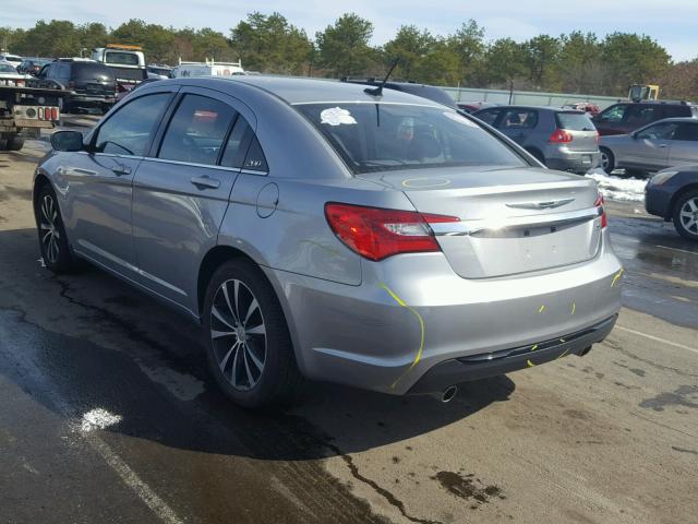 1C3CCBBG1DN747355 - 2013 CHRYSLER 200 TOURIN GRAY photo 3