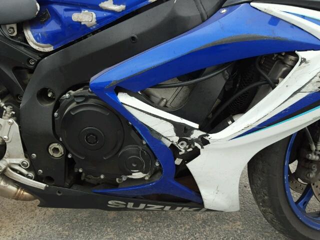 JS1GN7DA062103874 - 2006 SUZUKI GSX-R600 K BLUE photo 7