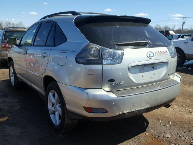 JTJHA31U940038770 - 2004 LEXUS RX 330 SILVER photo 3