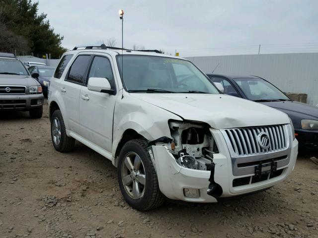 4M2CN8HG6AKJ02272 - 2010 MERCURY MARINER PR WHITE photo 1