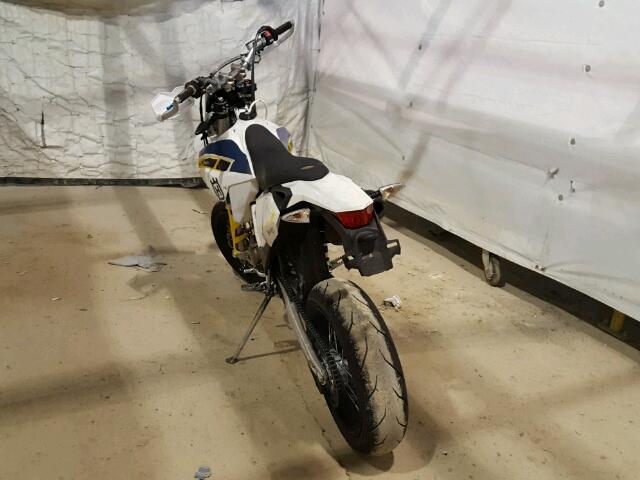 VBKUAP40XFM496328 - 2015 HUSQVARNA FE501 WHITE photo 2