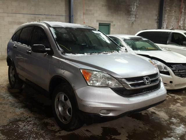 5J6RE4H38BL013024 - 2011 HONDA CR-V LX SILVER photo 1