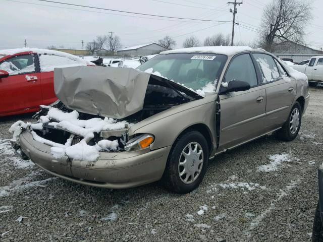 2G4WS52J631211876 - 2003 BUICK CENTURY CU TAN photo 2