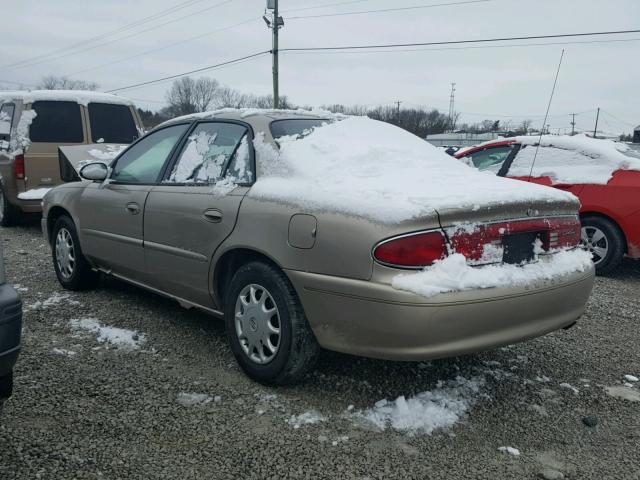 2G4WS52J631211876 - 2003 BUICK CENTURY CU TAN photo 3