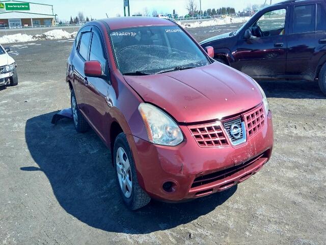 JN8AS58T38W008908 - 2008 NISSAN ROGUE S RED photo 1