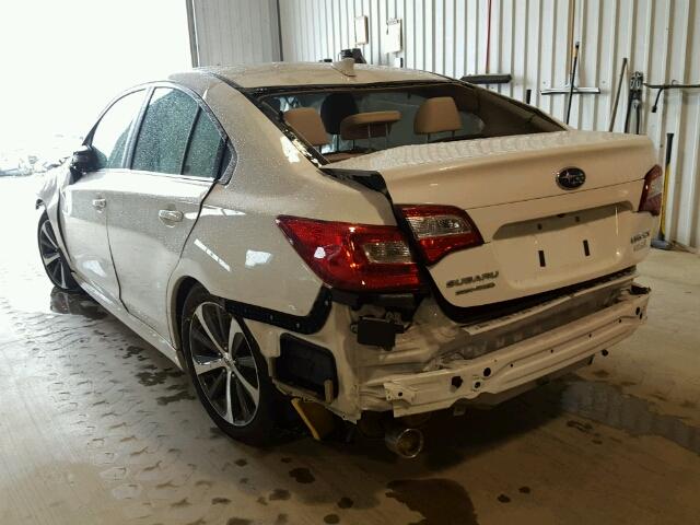 4S3BNAJ65G3036584 - 2016 SUBARU LEGACY 2.5 WHITE photo 3