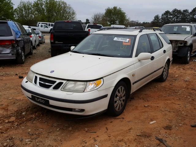 YS3EB59E023055652 - 2002 SAAB 9-5 LINEAR WHITE photo 2