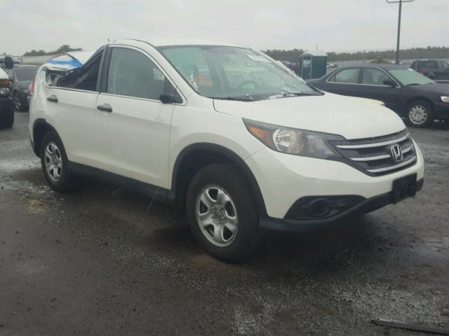 5J6RM4H32DL035252 - 2013 HONDA CR-V LX WHITE photo 1