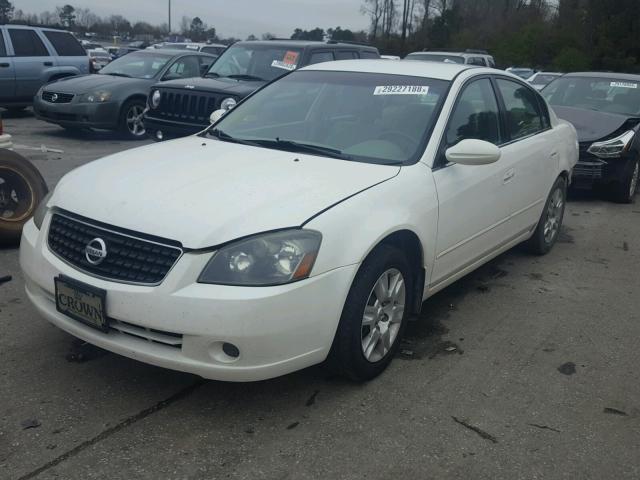 1N4AL11D66N375184 - 2006 NISSAN ALTIMA S WHITE photo 2