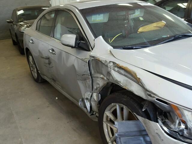 1N4AA5AP4CC825011 - 2012 NISSAN MAXIMA S SILVER photo 9