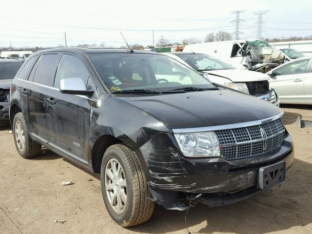 2LMDU68C48BJ21504 - 2008 LINCOLN MKX BLACK photo 1