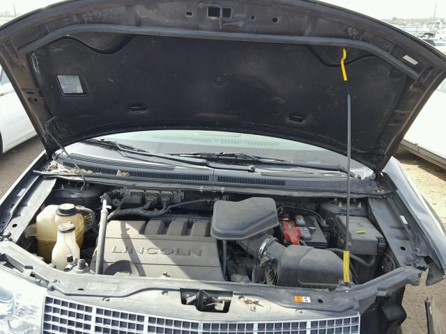 2LMDU68C48BJ21504 - 2008 LINCOLN MKX BLACK photo 7