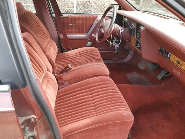 1G4AL54N0L6433281 - 1990 BUICK CENTURY LI RED photo 5