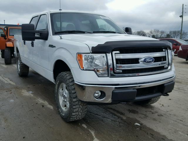 1FTFW1ET1DKE35878 - 2013 FORD F150 SUPER WHITE photo 1