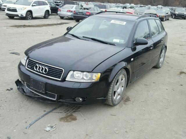 WAUVC68E15A076244 - 2005 AUDI A4 1.8T AV BLACK photo 2