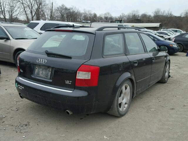 WAUVC68E15A076244 - 2005 AUDI A4 1.8T AV BLACK photo 4