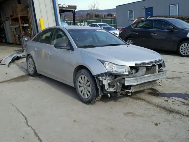 1G1PC5SH6B7123973 - 2011 CHEVROLET CRUZE LS SILVER photo 1