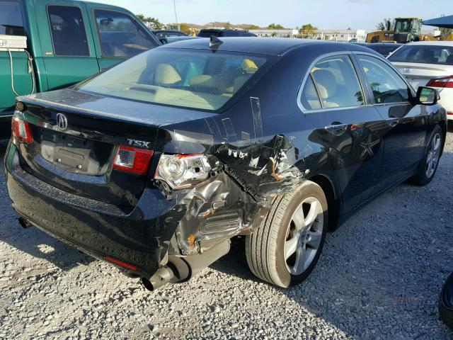 JH4CU26689C015042 - 2009 ACURA TSX BLACK photo 4