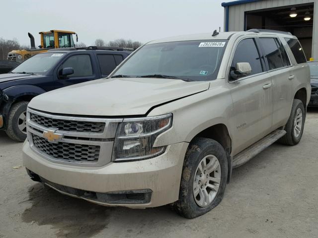 1GNSKBKC9FR127461 - 2015 CHEVROLET TAHOE K150 GOLD photo 2