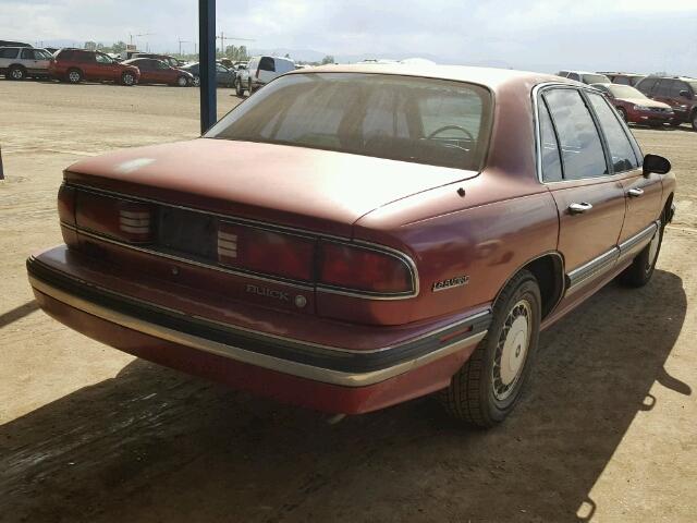 1G4HR52L9RH523332 - 1994 BUICK LESABRE LI MAROON photo 4