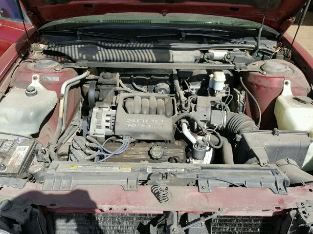 1G4HR52L9RH523332 - 1994 BUICK LESABRE LI MAROON photo 7