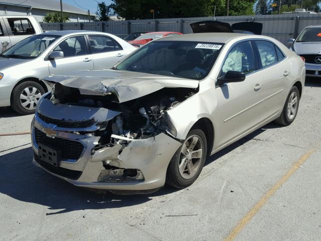 1G11B5SL7EF202494 - 2014 CHEVROLET MALIBU LS 棕色 照片 2