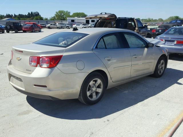 1G11B5SL7EF202494 - 2014 CHEVROLET MALIBU LS 棕色 照片 4