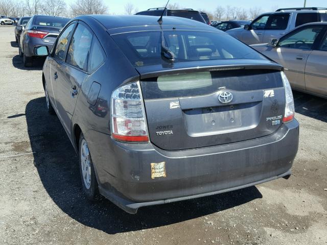 JTDKB20U963202036 - 2006 TOYOTA PRIUS GRAY photo 3