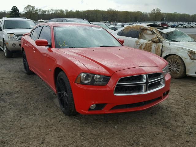 2C3CDXCT7EH205905 - 2014 DODGE CHARGER R/ RED photo 1