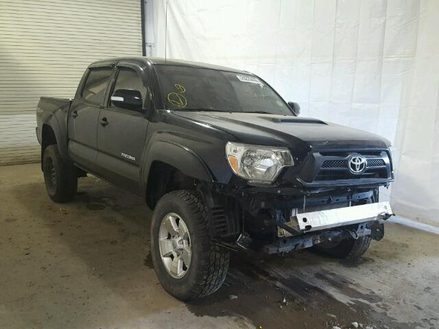 3TMLU4EN0EM153835 - 2014 TOYOTA TACOMA DOU BLACK photo 1