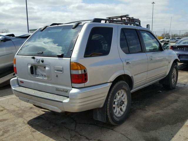 4S6DM58W5Y4404298 - 2000 HONDA PASSPORT E 银色 照片 4