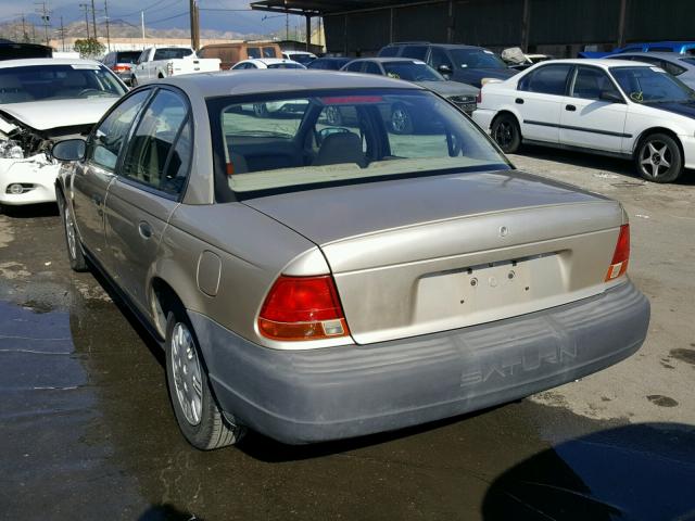 1G8ZH5288WZ220176 - 1998 SATURN SL1 BEIGE photo 3