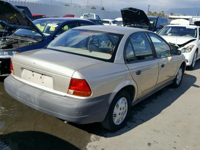 1G8ZH5288WZ220176 - 1998 SATURN SL1 BEIGE photo 4