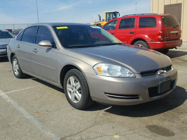 2G1WB55K669257232 - 2006 CHEVROLET IMPALA LS TAN photo 1