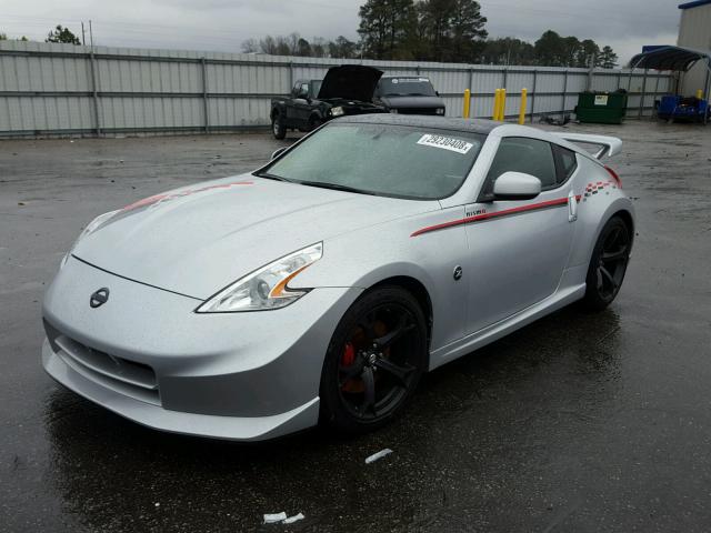 JN1AZ4EH6DM381029 - 2013 NISSAN 370Z BASE SILVER photo 2