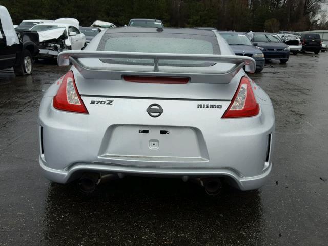 JN1AZ4EH6DM381029 - 2013 NISSAN 370Z BASE SILVER photo 6