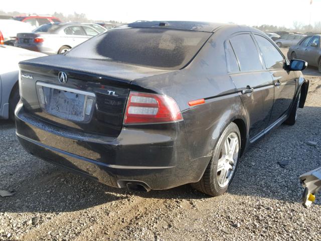 19UUA662X7A026721 - 2007 ACURA TL BLACK photo 4